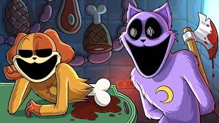 CatNap REVENGE on DOGDAY - Poppy Playtime Chapter 3 BUT CUTE Daily Life Animation