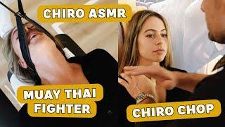 Aussie Chiro Adjusts Female Muay Thai Fighter | Chiro Chop