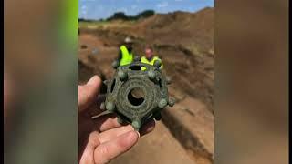Mysterious Roman dodecahedron found in Norton Disney to go on display in Lincolnshire (UK)
