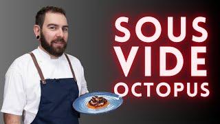 Sous Vide Octopus in the Combi Oven