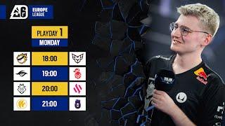 LIVE - BR6 EUROPEAN LEAGUE STAGE 2 DAY 1