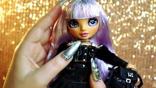 ASMR Doll UNBOXING  Rainbow High Junior Avery Styles  Tapping, Scratching, Whispering