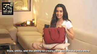 Shraddha Kapoor For Baggit