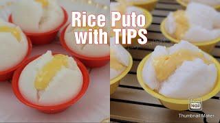 Putong Bigas using Rice Flour and Coconut Milk -Super Easy Process!