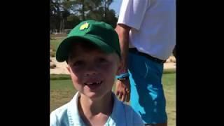 Hole-in-One: 6-Year-Old Luke Rhodes at The Cradle at Pinehurst