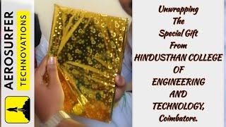 Unwrapping the Special Gift from Hindusthan Institutions | Random Videos | Aerosurfer Technovations