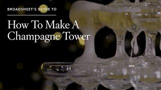 How to Make a Champagne Tower