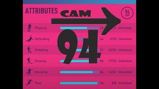 FIFA 22 - Player Career Mode - CAM - Central Attacking Midfield - 94 Rating