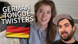 GERMAN TONGUE TWISTERS | ft. VlogDave