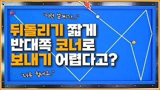 뒤돌리기 짧게쳐서 반대쪽 코너로 보내기↗'이 기준'만 있으면 고민 끝!