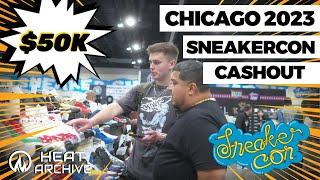 CASHING OUT OVER $50,000 AT SNEAKERCON CHICAGO 2023 - Heat Archive Episode 03