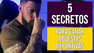  Descubre los 5 SECRETOS que los Profesionales de las APUESTAS DEPORTIVAS No Quieren que Sepas