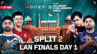 [HINDI] OMEN Valorant Challengers South Asia 2024 | Split 2 | Finals- Day 1