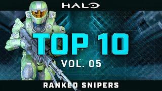 Halo Infinite - Top 10 Ranked Plays | VOL 5: Snipers