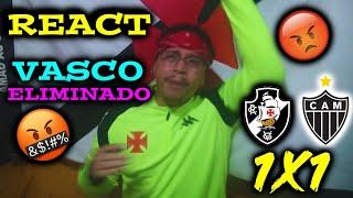 REACT VASCO 1X1 ATLÉTICO MG | MELHORES MOMENTOS | ELIMINAD0 ( COPA DO BRASIL 24 )