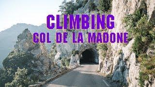 Cycling Col de la Madone in French Riviera (Cote d'Azur)