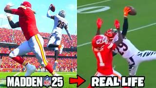 I Recreated TOP PLAYS From NFL Week 2 in Madden 25!