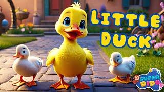 Waddle Waddle Little Duck! | Fun Kids Song | Sing, Dance & Quack Along! #kidslearning #superdido