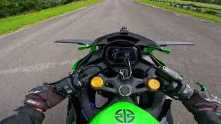 ZX25R TRACKDAYS PART 2 [ PURE SOUND 4K ]