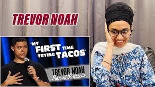 INDIAN  REACTS to "My First Time Trying Tacos!" - TREVOR NOAH (watch Son Of Patricia on Netflix)