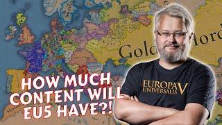 60 Nations will have England levels of content in EU5!