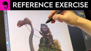 This Creative Drawing Exercise Will Change How You Use References