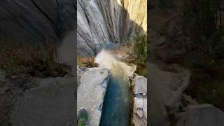 Most Dangerous water Channel in Mountain area #trending #travel #unitedstates #usa