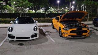 2015 Porsche 911 Turbo S FBO 93 & Meth vs 2019 Twin Turbo Mustang GT E85