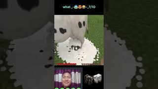 Minecraft reaction video (part*64) hybrid cow in Minecraft 2023