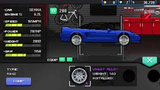 RARE MCLAREN SENNA BUILD | pixel car racer Replica