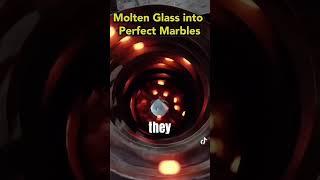 How Marbles Are Made | Molten Glass to Perfect Spheres  #manufacturing #engineering #automation