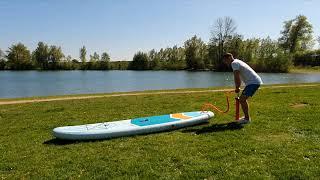 How to inflate the MOAI 10'6" Stand Up Paddle Board