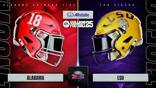 Alabama vs LSU Week 11 | College Football 25 | Full Gameplay