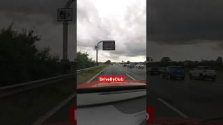 Controversial Maneuver, Lane Closure on Motorway Highway #shorts #shortvideo #dashcam #dashcamvideos