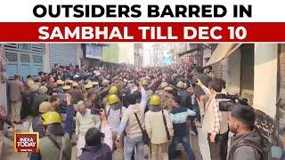 Sambhal Controversy Escalates, SP Delegation Barred, ASI Flags Jama Masjid Violations | India Today