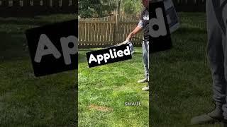 #lawncare I’m testing out the K9 Corrector and I have applied my first round. Pe