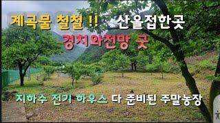 매물번호 612번)계곡물 철철 흐르는 최상의 주말농장 토지매매 #밀양부동산 #밀양토지 #밀양전원주택지 #밀양땅