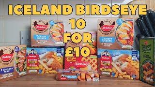 Bargain From Iceland |  10 for £10 Birdseye Products