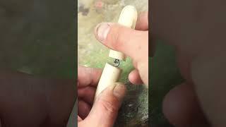 Carving a basic  Pikie style Fishing Lure