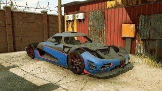 НЕРЕАЛЬНАЯ НАХОДКА НА СВАЛКЕ ! РАЗБИТЫЙ KOENIGSEGG ONE 1 - CAR MECHANIC SIMULATOR 2018