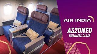 Air India BRAND NEW A320neo Business Class Delhi to Mumbai | Aviation Geeks