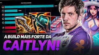 APRENDA A CARREGAR DE CAITLYN COM ESSA BUILD! - GAMEPLAY COMPLETA