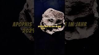 Apophis - Ein Asteroid auf Kollisionskurs? #universum #apophis #asteroid #erde #doku #planet #shorts