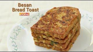 Bread Besan Toast | Home Cooking