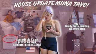 our house update in TEXAS, furnitures prices are very shocking (ANG MAHAL DITO) 