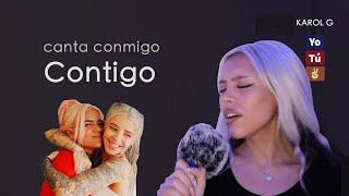 "Contigo" (Canta con Kay - VERSIÓN COMPLETA) - Karol G, Tiesto