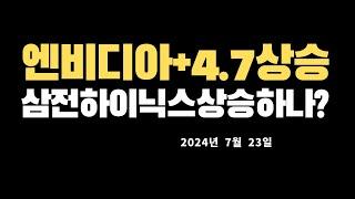 나스닥,엔비디아,코스피코스닥시황,미국증시마감시황및대응전략20240723 0542150562