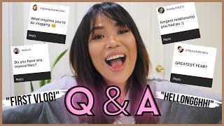 FIRST VLOG! | Get To Know Me "Q & A" | Kristine Estacio