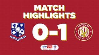 Danny Newton WONDER GOAL seals HUGE away win! | Tranmere Rovers 0-1 Stevenage