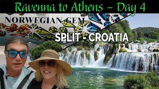 CROATIA - Stunning Waterfalls of KRKA National Park. Medieval Walking Tour of Split Old Town